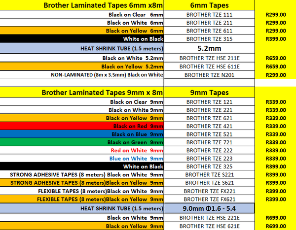 Brother TZe Tapes 6 and 9mm_2026