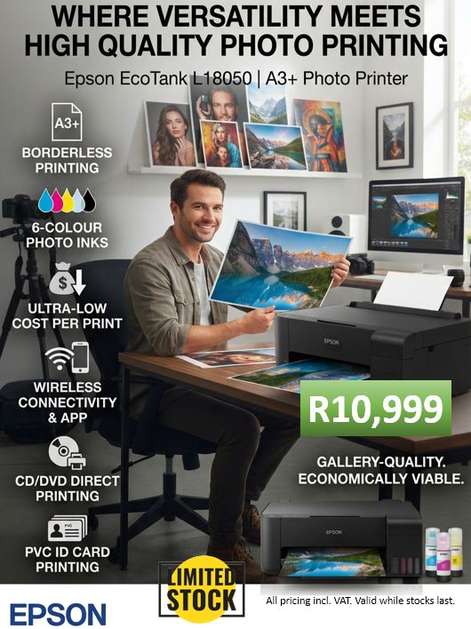 Epson L18050 October promo